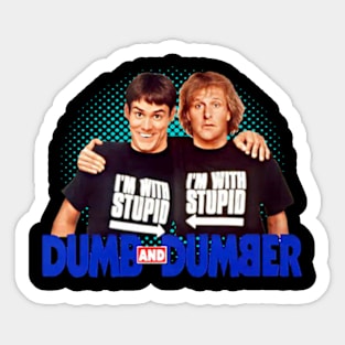 I'm With Stupid!! Sticker